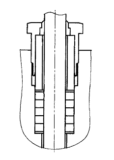 Графитовый сальник клапана RV210